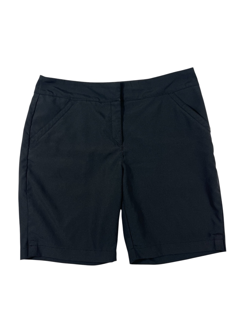 Women’s PGA TOUR 8” inseam black golf shorts size 8